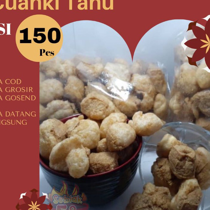 

D2289 Promo Cuanki Tahu Pasung 15 pcs toping seblak baso Aci baso cuanki