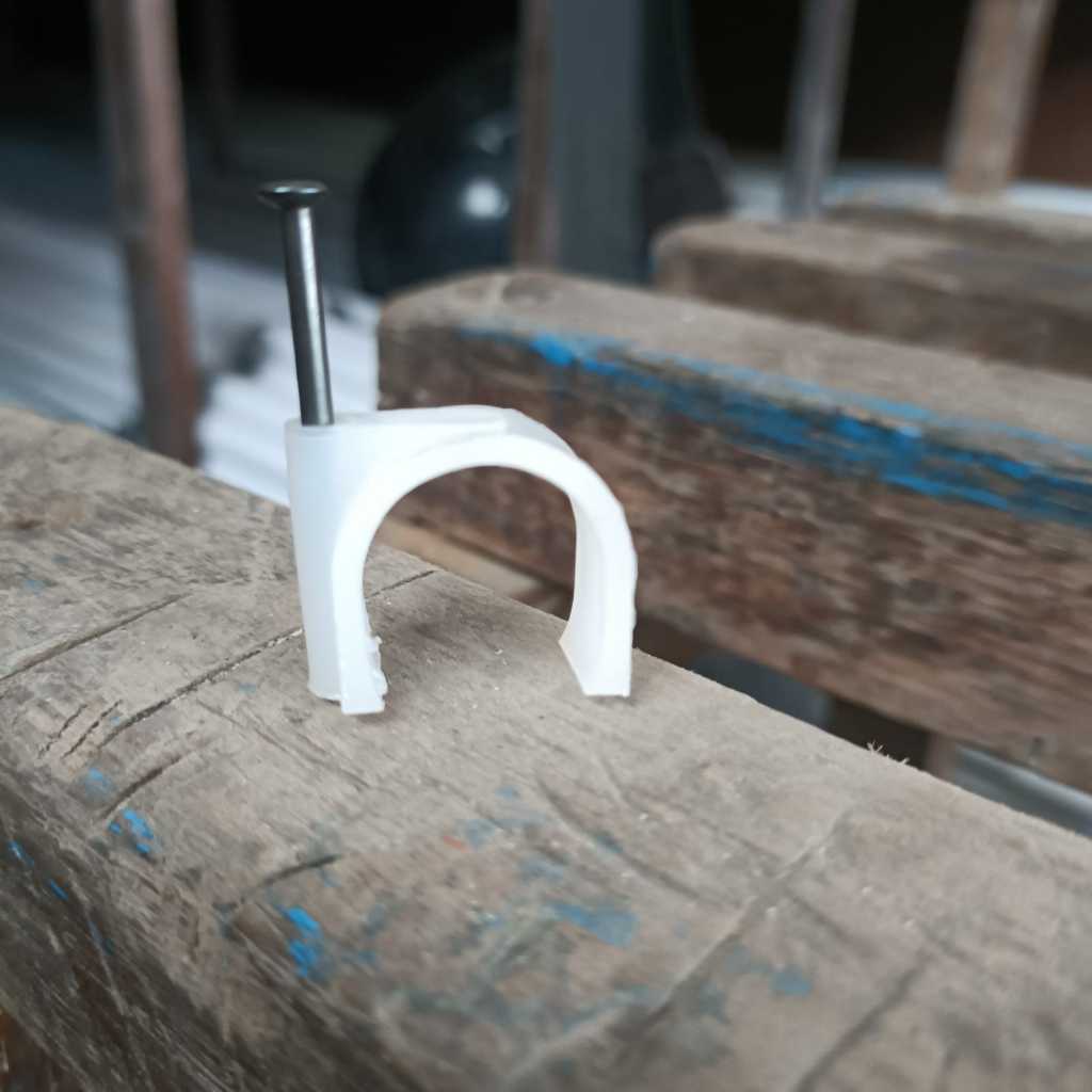 Klem Pipa Listrik 5/8" Inch / Klem Kabel / Klem Listrik / Paku Kleman