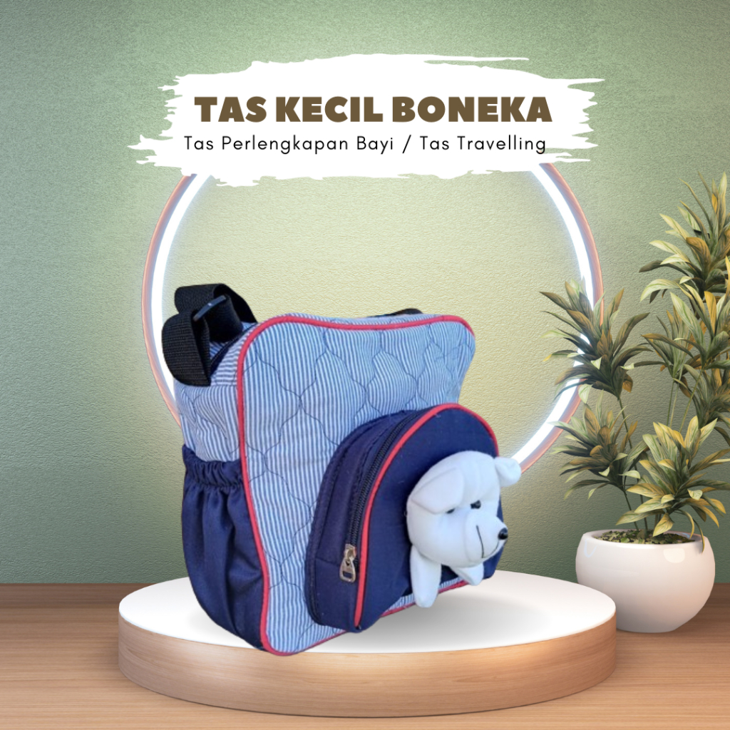 Tas Bayi Kecil Multfungsi Tas Perlengkapan bayi Kecil Boneka