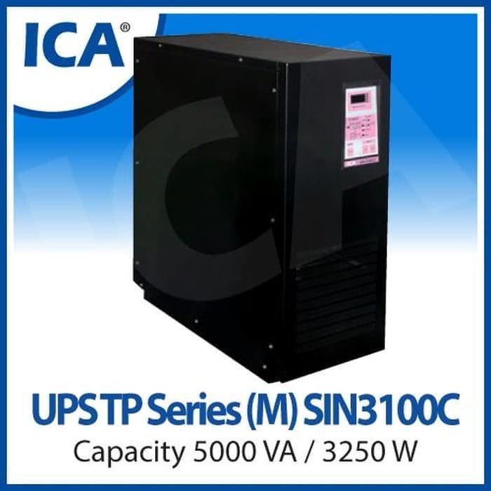 ICA UPS SIN3100C SIN 3100C 5KVA 5000VA 3250WATT ONLINE SINEWAVE