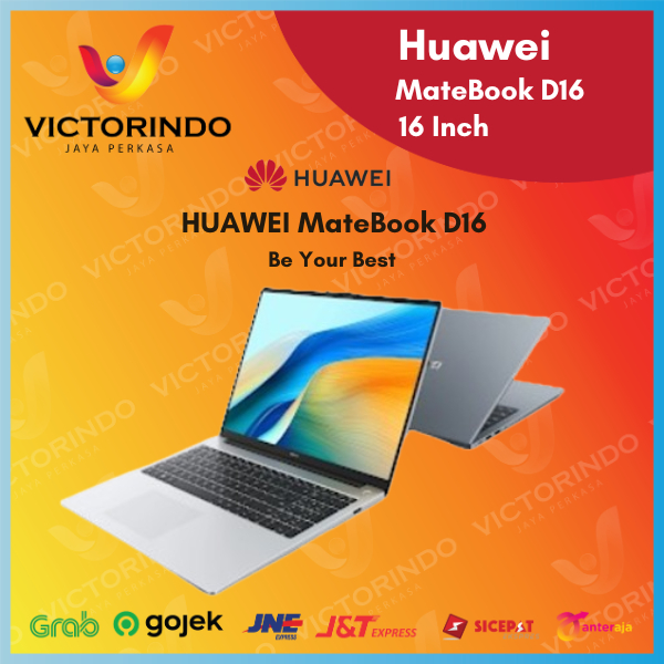 HUAWEI MateBook D16 2024 Laptop - Garansi Resmi