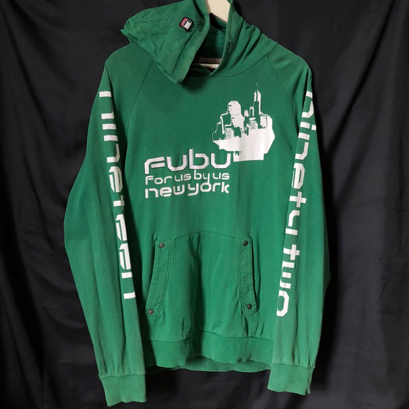 HOODIE FUBU HIP HOP NEW YORK VINTAGE - SEAN JOHN ECKO MAJAH FLAVAH - HOODIE VINTAGE