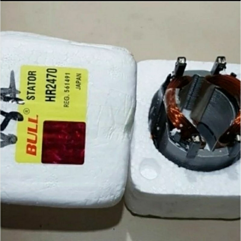 stator untuk mesin bor drill HR 2470 makita
