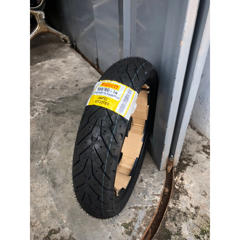 BAN PIRELLI ANGEL SCOOTER 100/80-14 BAN UKURAN 100 80 14 PIRELLI ANGEL SCOOTER