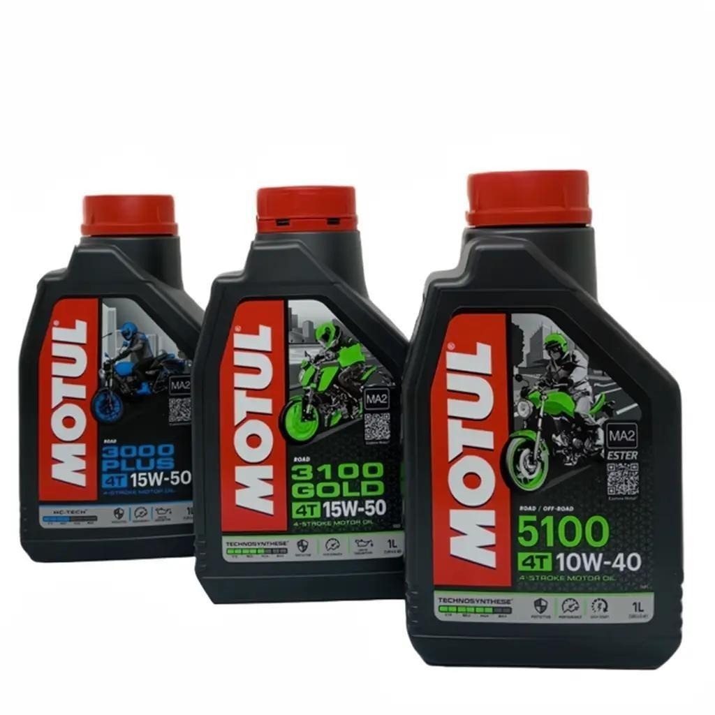 Motul Oli Mesin 4T Non Matic Oil Series Varian isi 1L (Dijamin ASLI) ,  Motul 3000 15W/50 , Motul 31