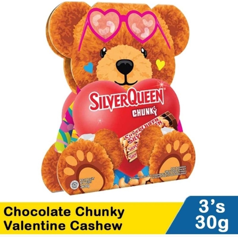 

Silverqueen Chocolat Chunky valentine cesew