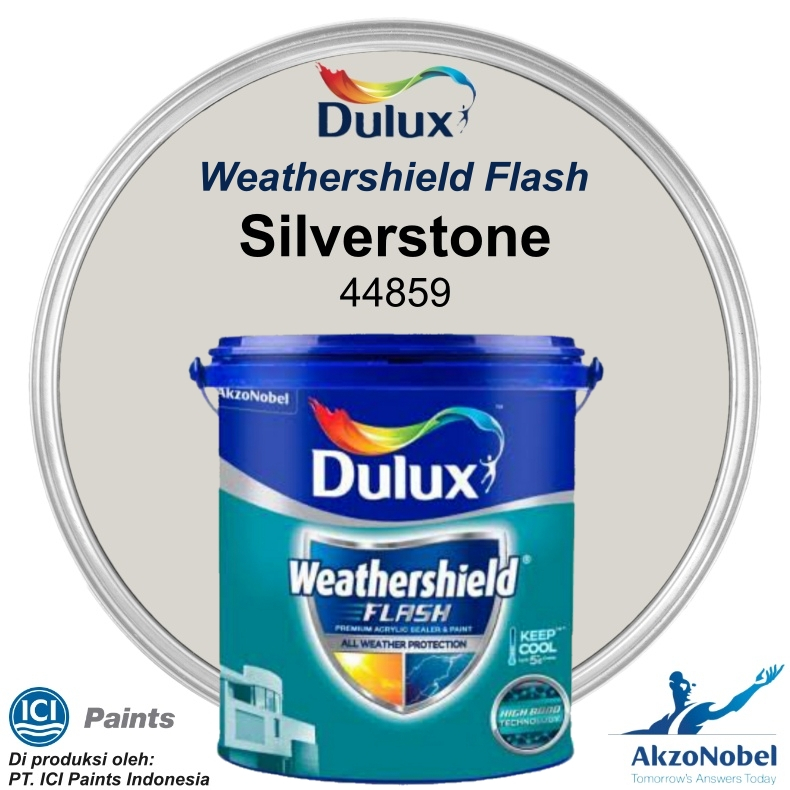 CAT DULUX WEATHERSHIELD FLASH 20 LT - SILVERSTONE 44859