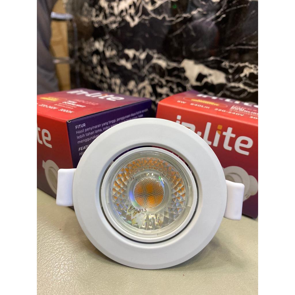In lite lampu spotlight led inlite downlight 5watt & 8watt