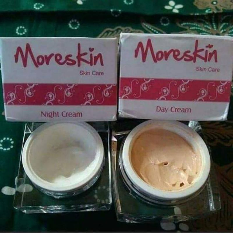 MORESKIN DAY & NIGHT CREAM NASA HERBAL ORIGINAL-SCP ,SCM