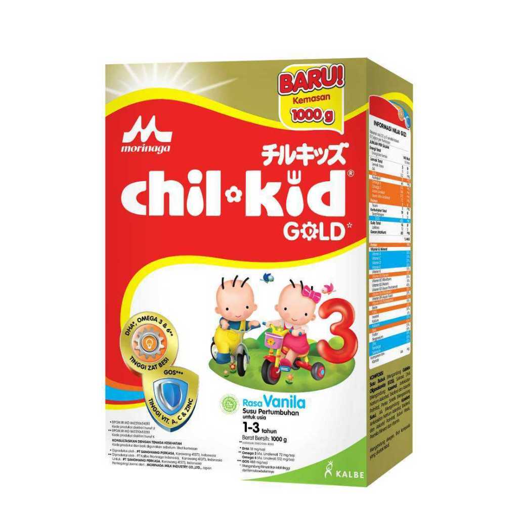 

Morinaga Chil Kid Gold Vanila Susu Formula 800 g