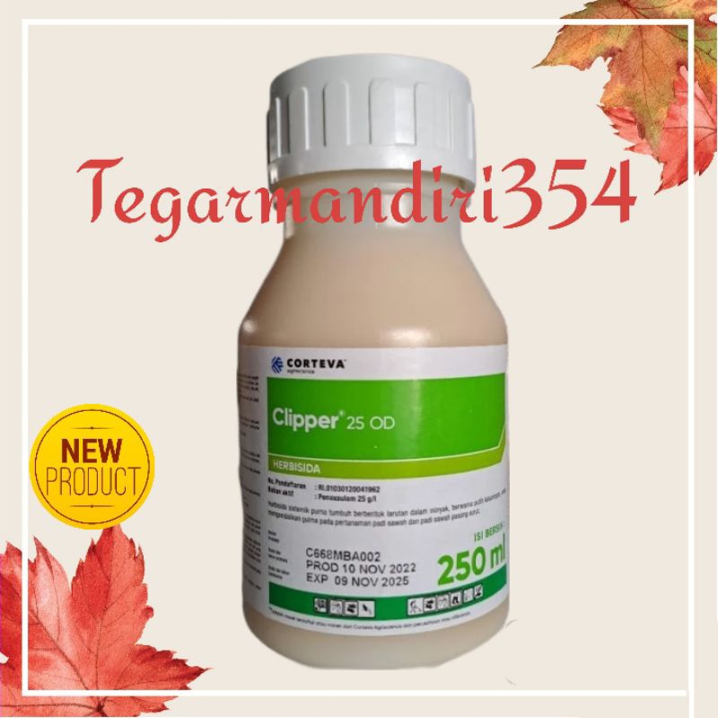Herbisida clipper 25od 250ml obat rumput padi cliper 250ml