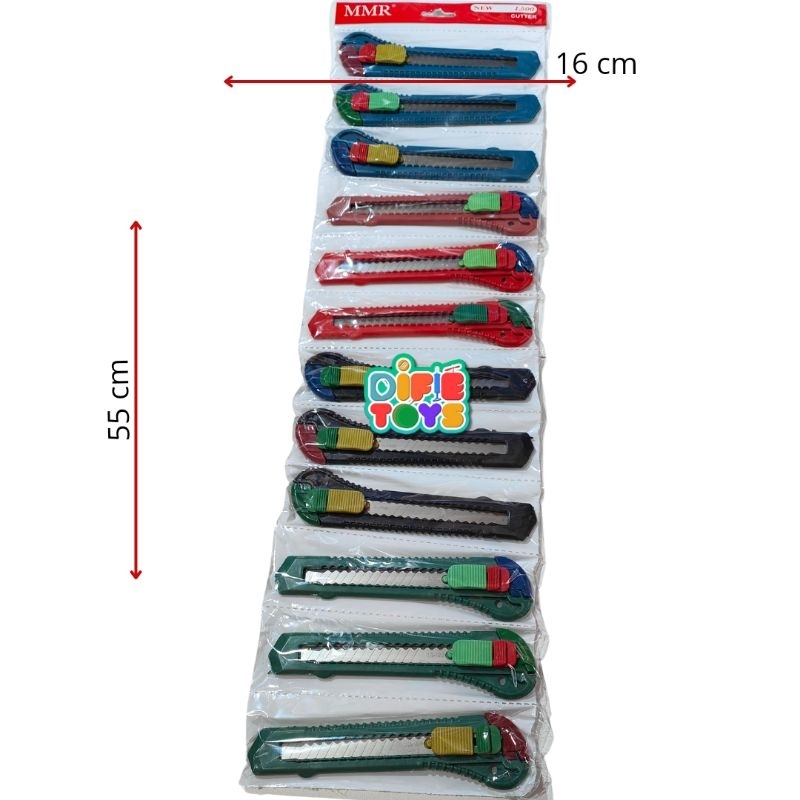 

12 pcs cuter butek renceng