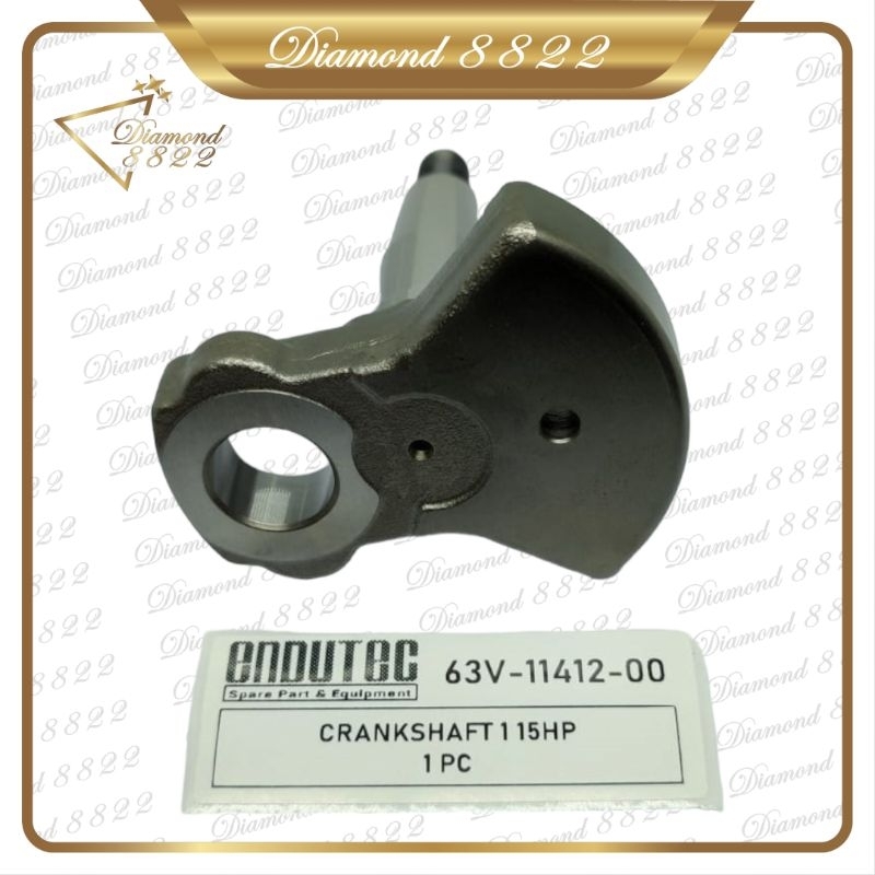 CRANKSHAFT 1 15HP 63V-11412-00 SPAREPART MESIN TEMPEL OUTBOARD YAMAHA KAPAL/BOAT