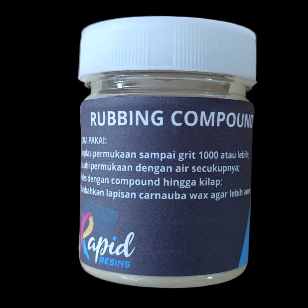 rubbing compound poles obat polish resin cat rapid resin waterbase 3m