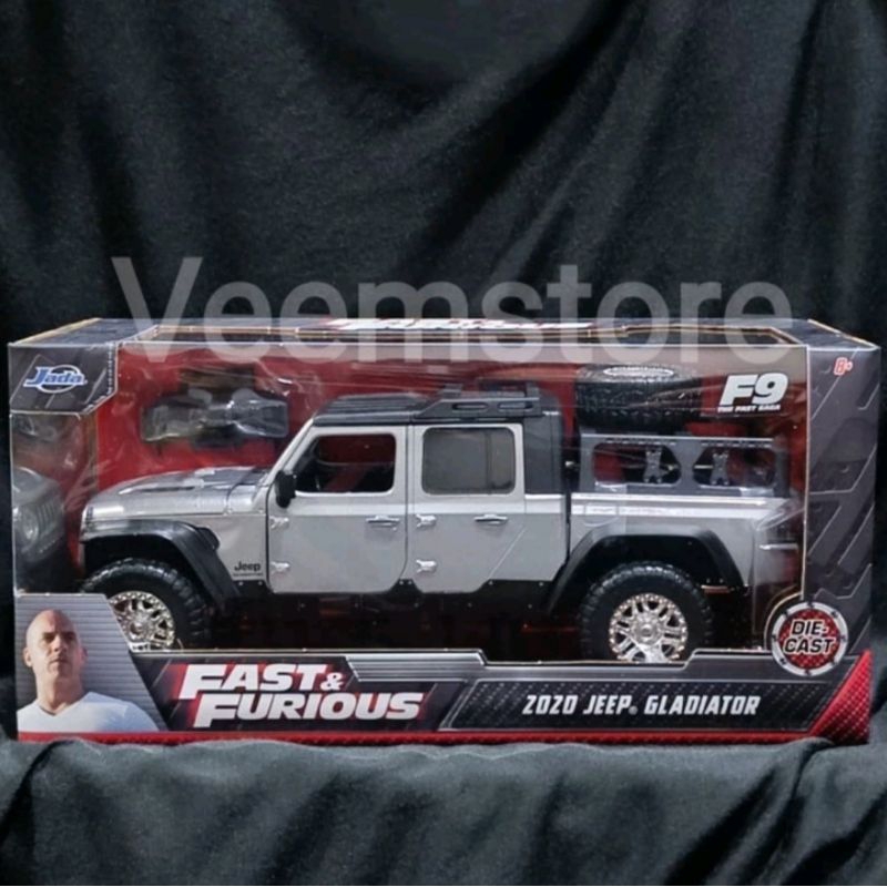 Die Cast 1:24 Jeep Gladiator Luke Hobbs Fast and Furious [JADA]