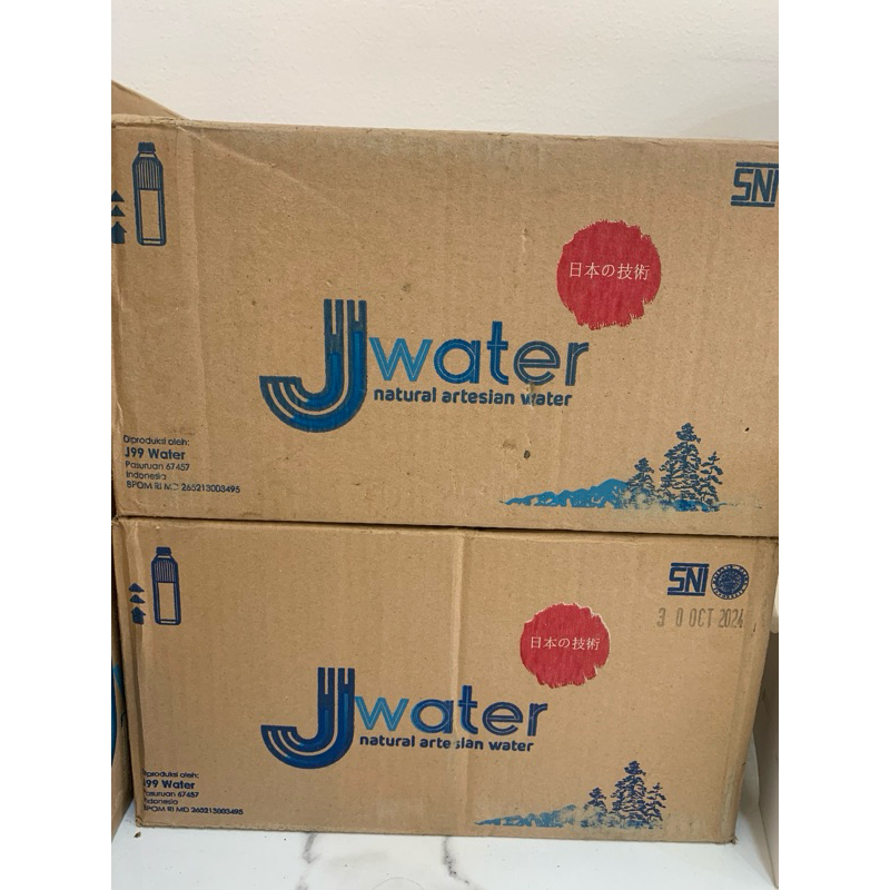 JIWATER NATURAL ARTESIAN 250ml 1 DUS