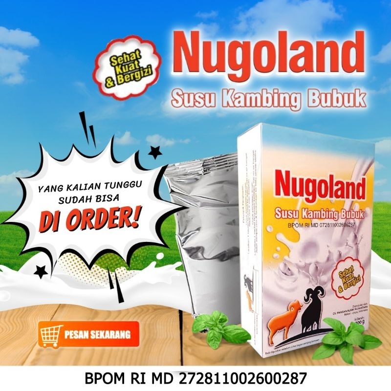 

Susu Kambing Ettawa premium nugoland 200 gr