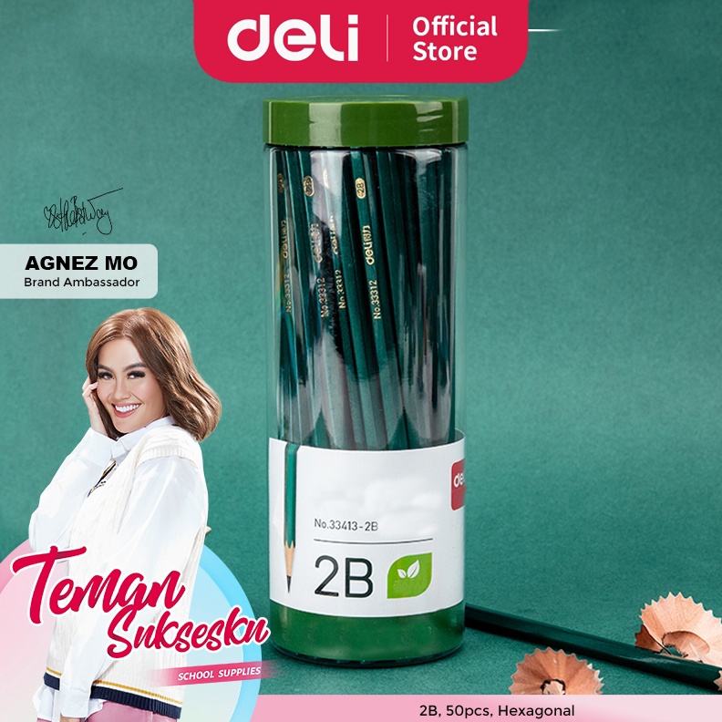 

ART T74C Deli Pensil 2B Graphite Pencil Ujian Isi 5 33413