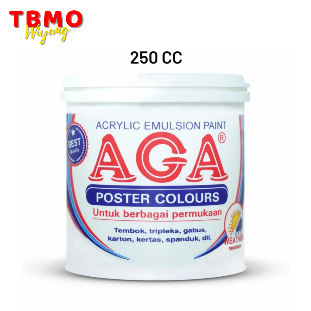 

TBMO Cat Aga / Cat Poster / Acrylic / Akrilik / Water Base 250cc