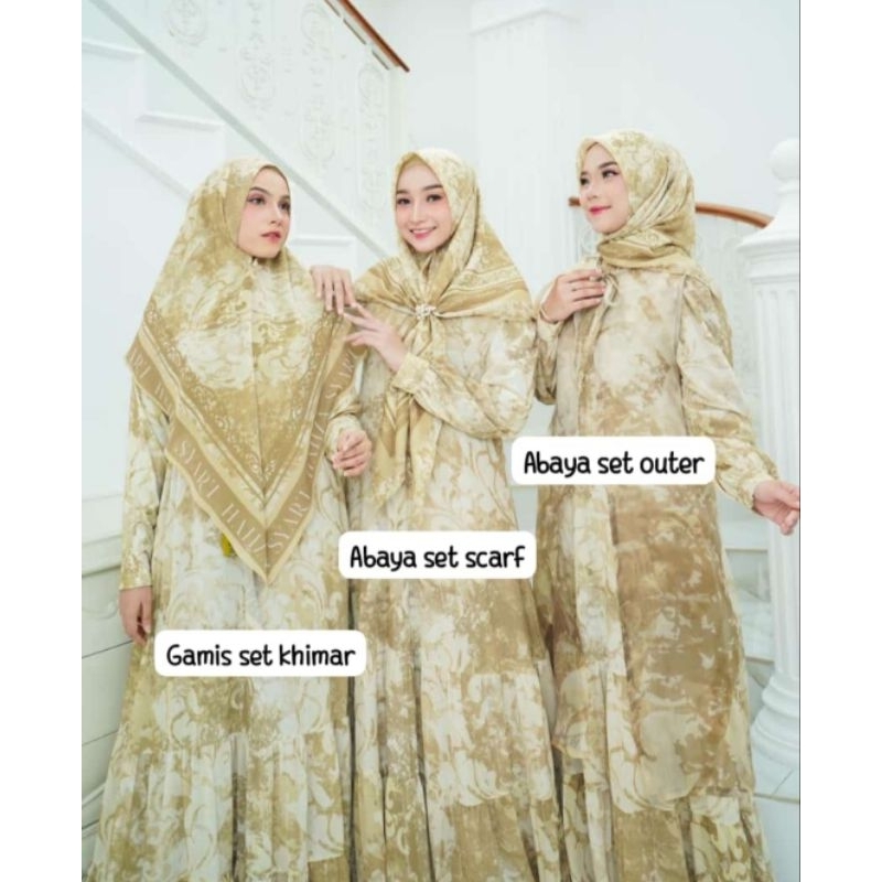 ZIFANA 9 | GAMIS SET KHIMAR BY HALIZA SYARI