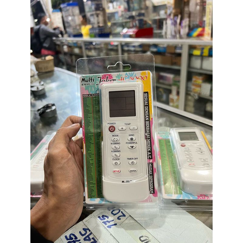 REMOT REMOTE AC MULTI / UNIVERSAL AC JOKER 5000