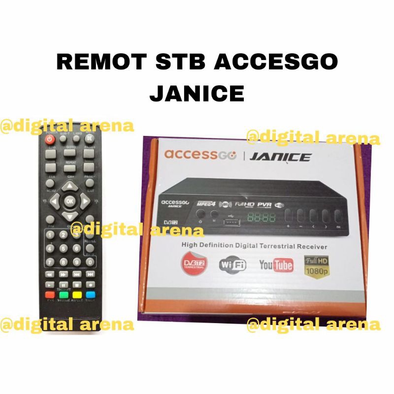 REMOT STB ACCESSGO JANICE