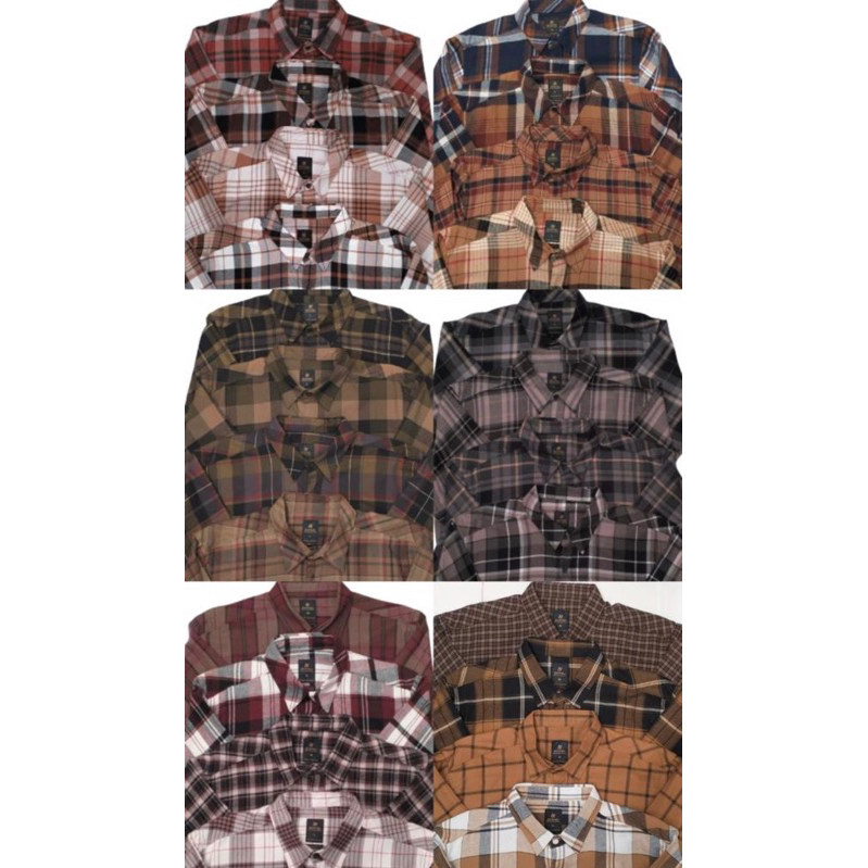 KEMEJA FLANEL PRIA SCOTCH (WAJIB TANYA STOK) - BACA DESKRIPSI