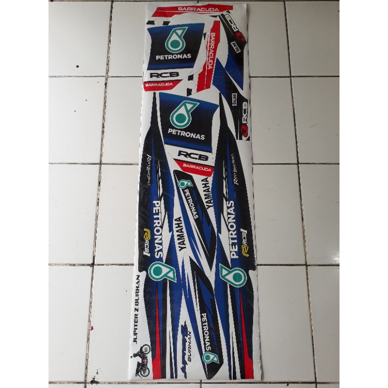 stripping variasi yamaha jupiter z burhan motif petronas