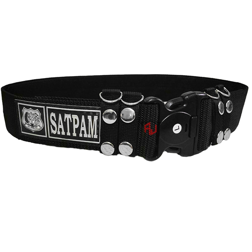 Kopel Satpam lengkap 1 Set Pdl Tebal Original Hitam Putih