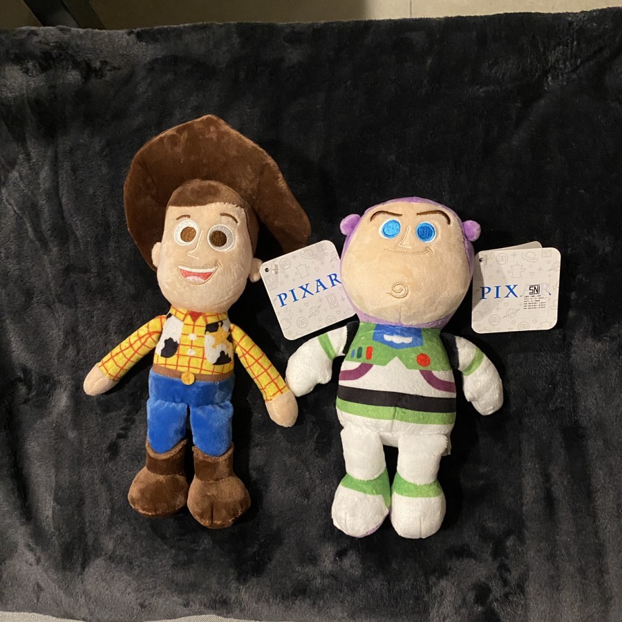 Boneka Toy Story woody & buzz - Disney - original