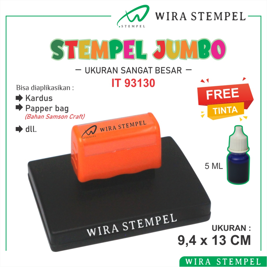 

Stempel Kemasan Kardus Stampel Flash Custom Cap Jumbo Big Stamp Packing Box Dus Karton IT93130