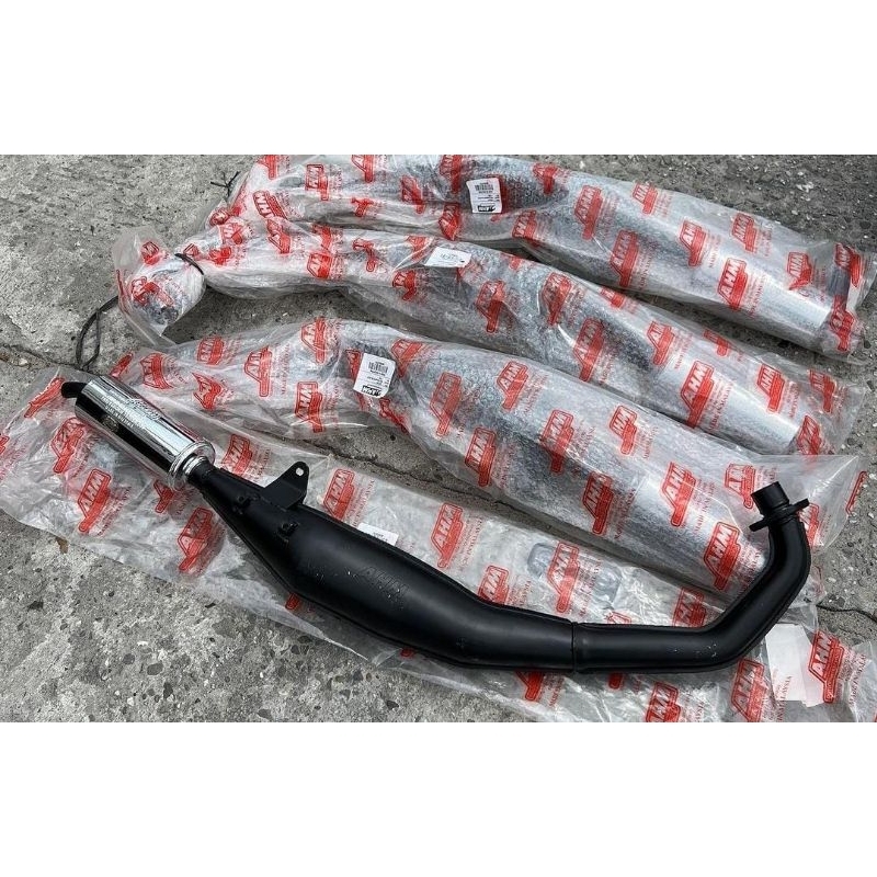 KNALPOT AHM SATRIA 2TAK ASLI ORIGINAL MALAYSIA
