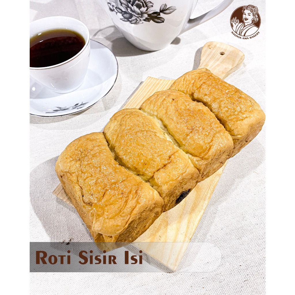 

Roti Sisir Isi Coklat Nyonya Ama Bakery Spesialis Roti Hajatan (Pre Order)