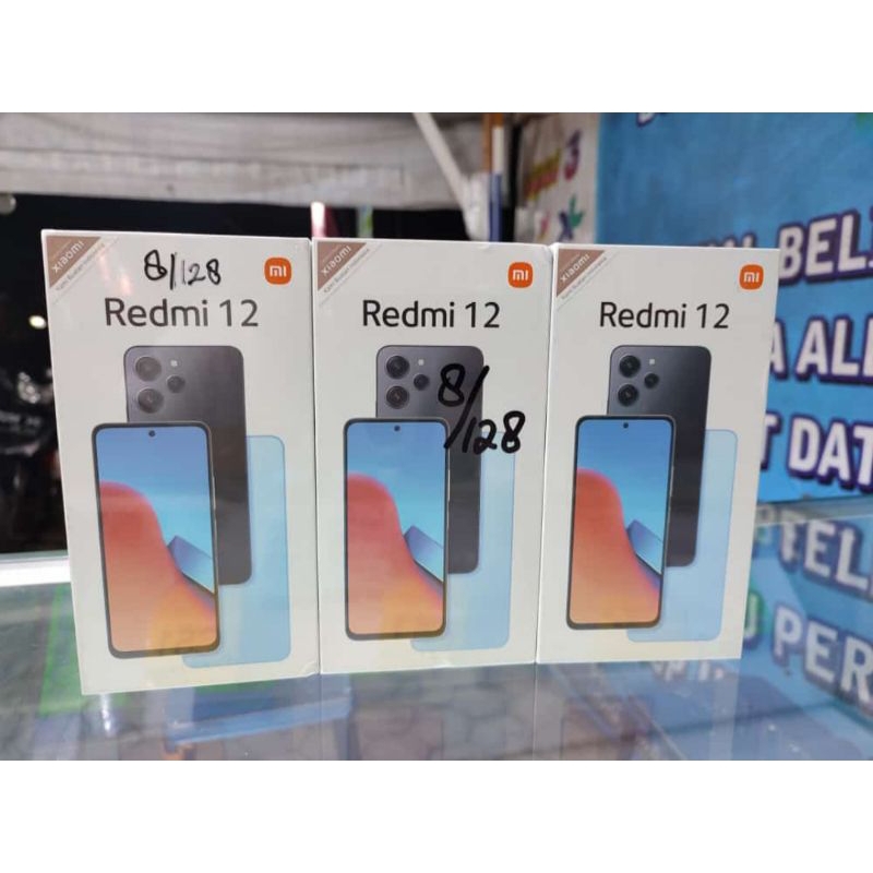 Xiomi Redmi 12 Ram 8/128 Garansi Resmi Indonesia