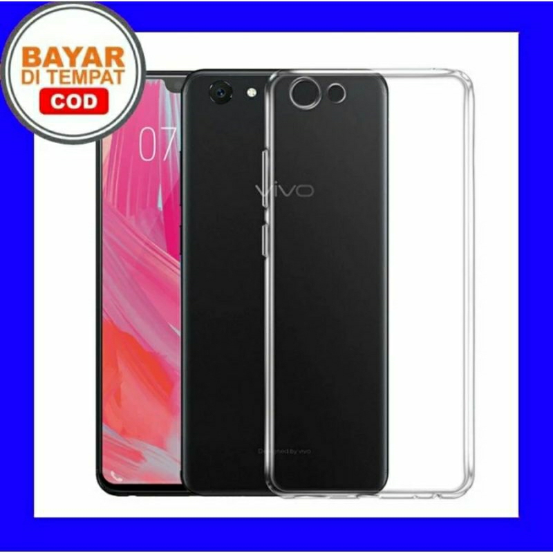 Case Vivo Y81 Y83 Y85 Softcase Premium Black Casing Hp Sillikon Transparan