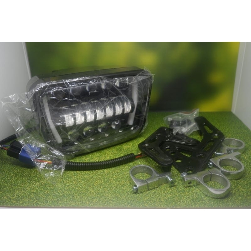 lampu reflektor daymaker rx king oval set pangkon sporty day