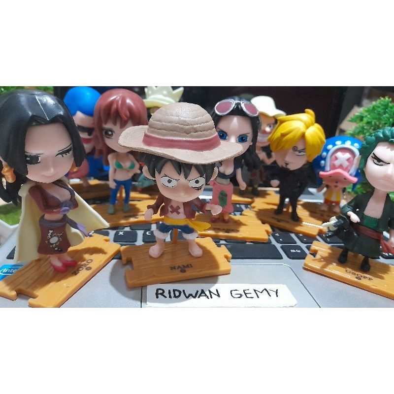 action figure one piece luffy hancock zoro sanji nami