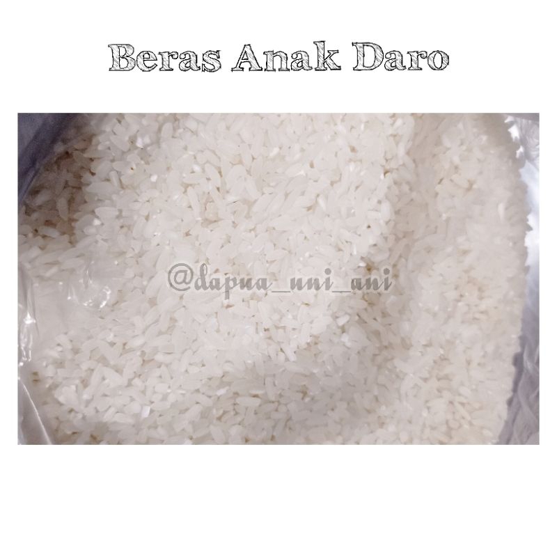 

BERAS ANAK DARO / BERAS SUMBAR 1kg