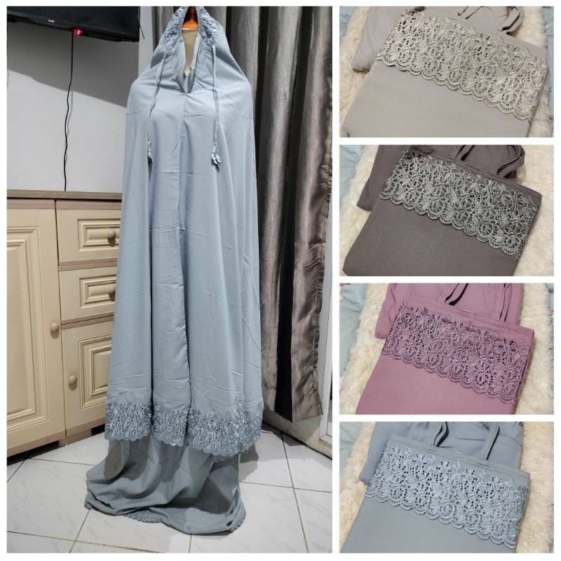 mukena khadijah premium