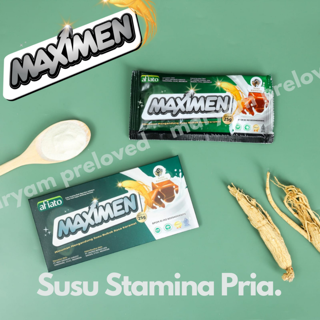 

Suplemen Vitalitas Pria Dewasa Maximen Susu Stamina