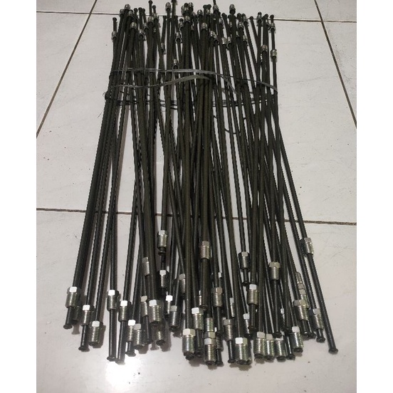T pipa selang rem besi nepel 1 panjang 5 cm Baru