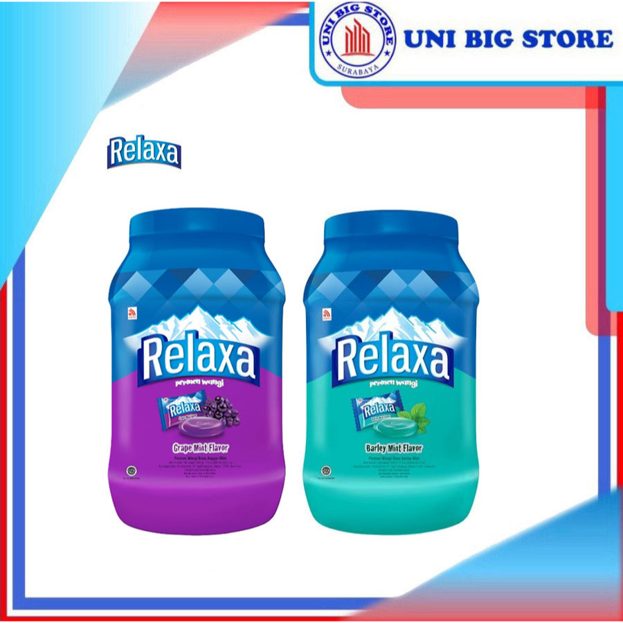 

Relaxa Permen Barley | Grape | Cherry Mint Grape 500 gr Candy Toples