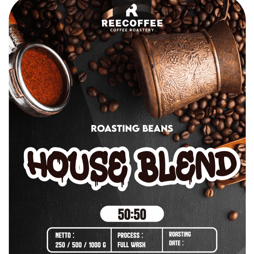 

Reecoffee Roastery House Blend Dance On The Weekend (50:50) 1 Kg - Barsol Indonesia