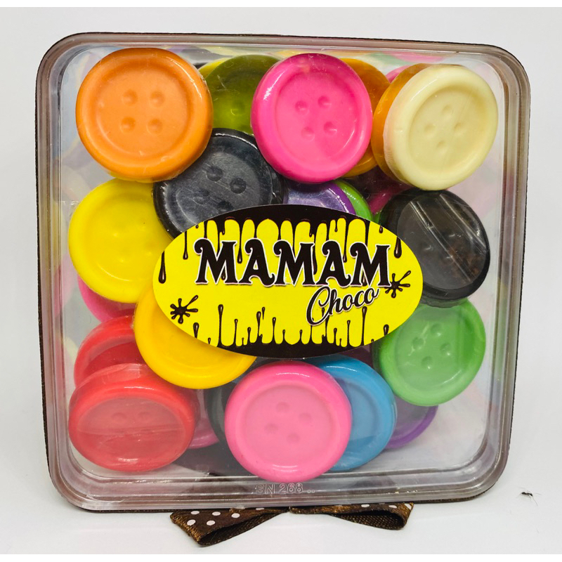 

Cokelat Karakter Kancing
