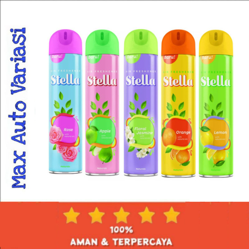 STELLA Air Freshener Pengharum Ruangan Spray 400ml + 140ml
