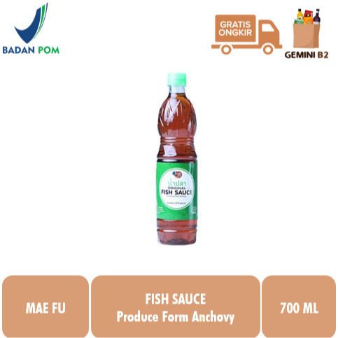

Mae Fu Fish Sauce / Kecap Asin Ikan 700ml
