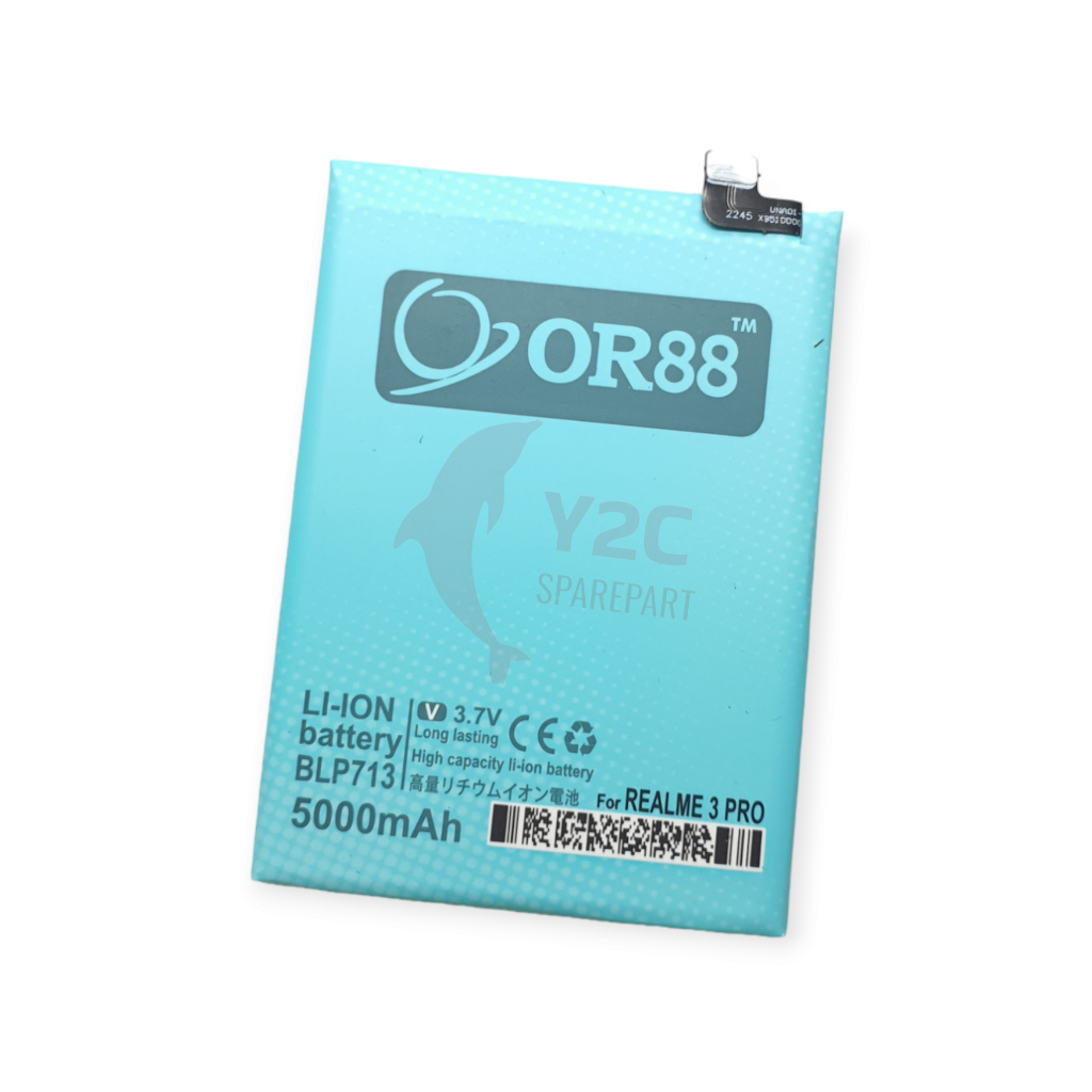 BATERAI REALME 3 PRO / BLP713 DOUBLE POWER ORIENS 88 / BATRE BATERE BATRAI BATREI