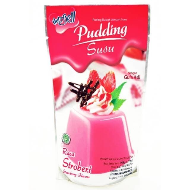 

Nutrijell Puding Susu Rasa Strawberry 145 Gr