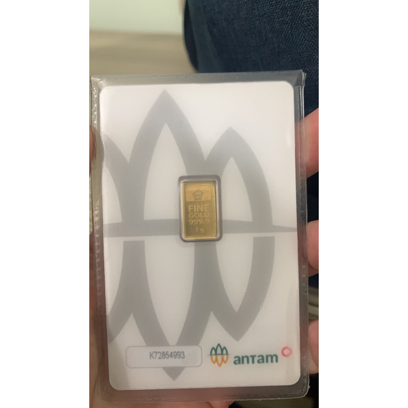 Emas batangan antam 1 gr