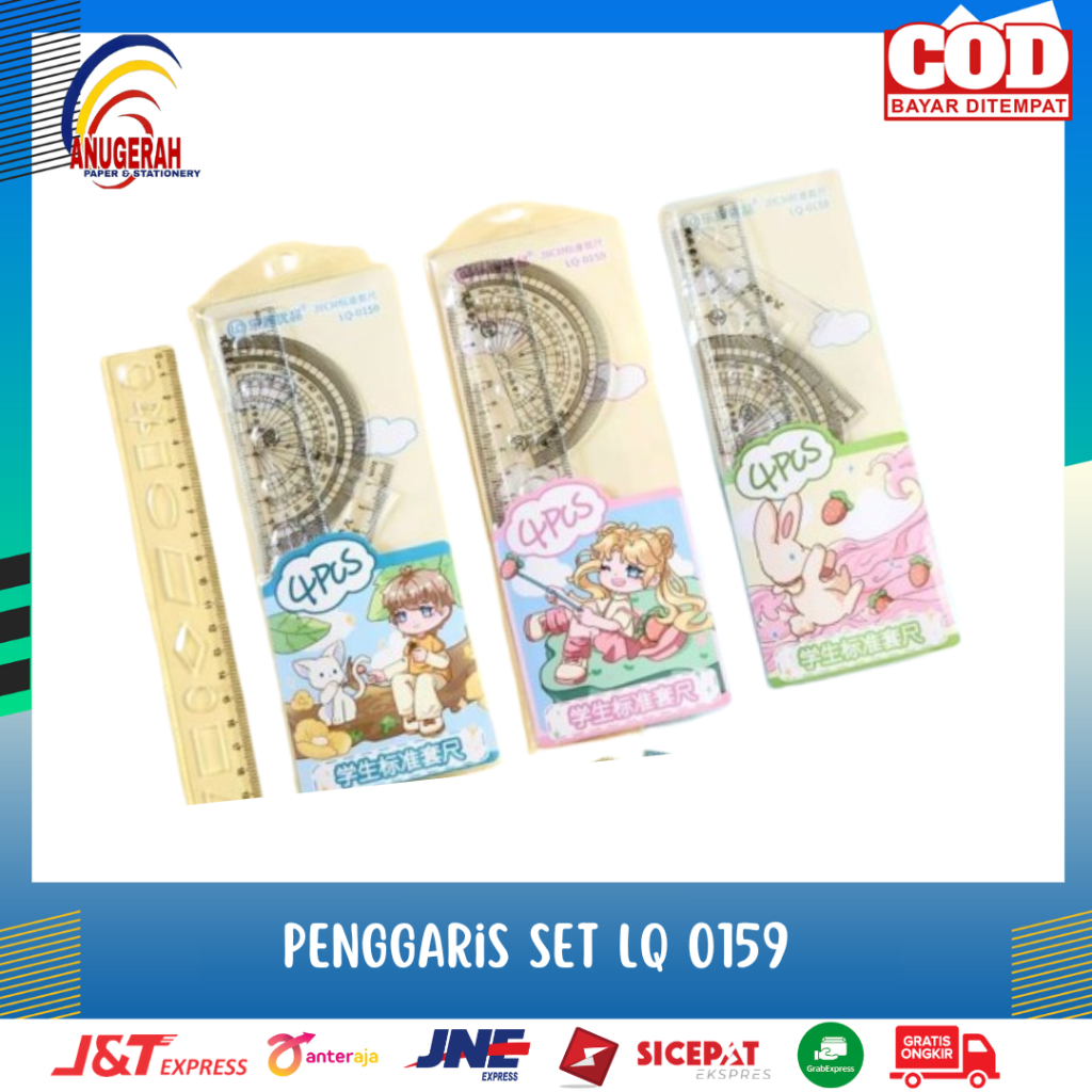 

PENGGARIS SET LQ-0159 20CM (PCS)